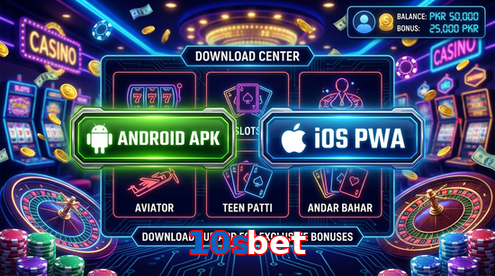 Main screen of 10Sbet download page for PK players