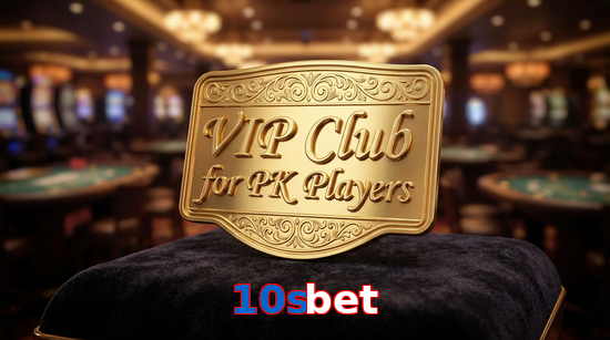 Main screen of 10Sbet vip page for PK players